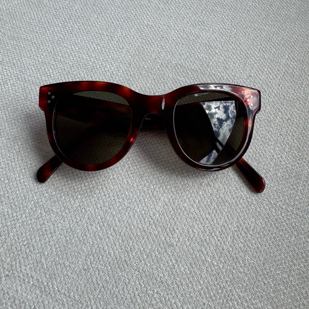 Celine Tortoise Shell Sunglasses - Picture 6 of 14